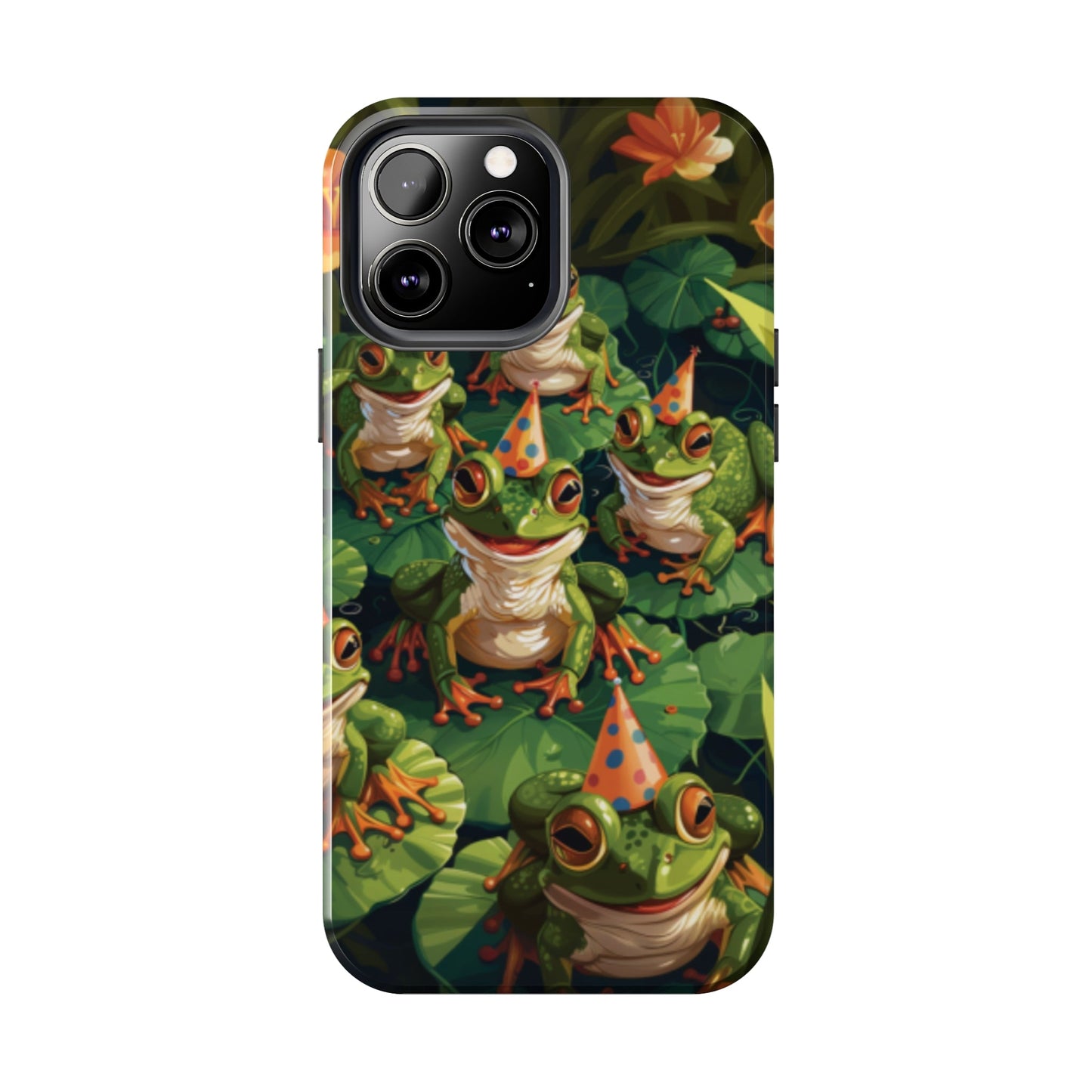 Frog Party Tough iPhone Case - Ruppy's Creations