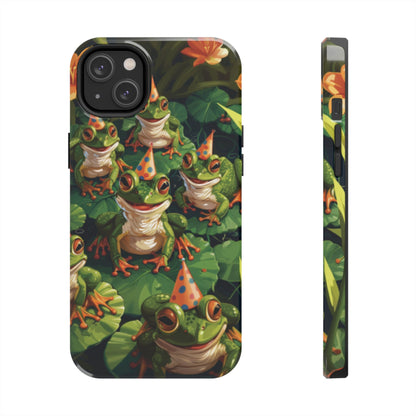 Frog Party Tough iPhone Case - Ruppy's Creations