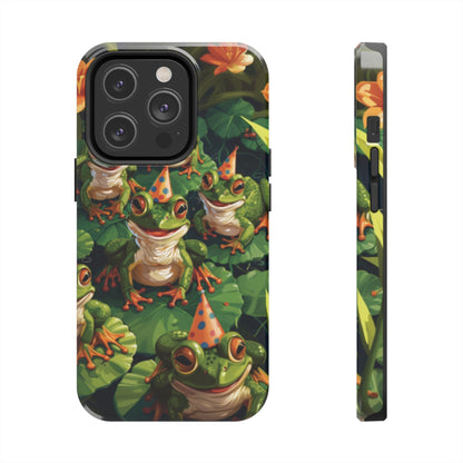 Frog Party Tough iPhone Case - Ruppy's Creations