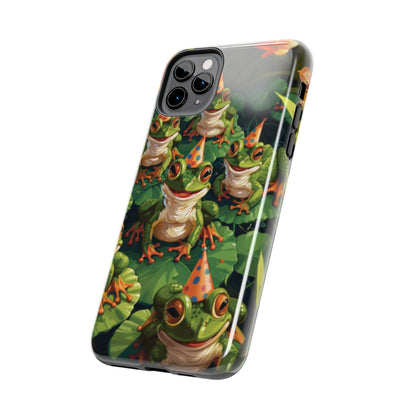 Frog Party Tough iPhone Case - Ruppy's Creations