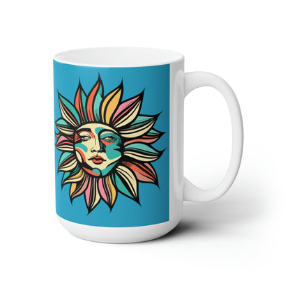 Good Morning Sunshine Ceramic Mug 15oz - Ruppy's Creations