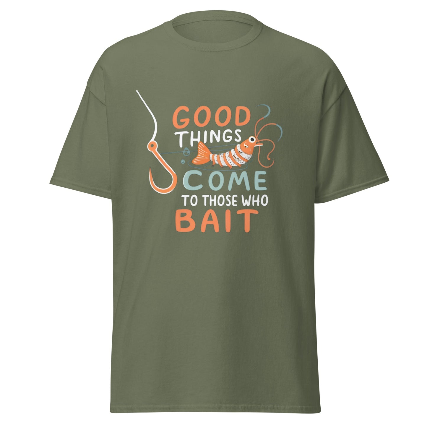 Good Things Come to those who Bait Men's Classic T-shirt - Ruppy's Creations