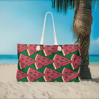 Watermelon Slices Beach Bag/Weekender Bag - Ruppy's Creations