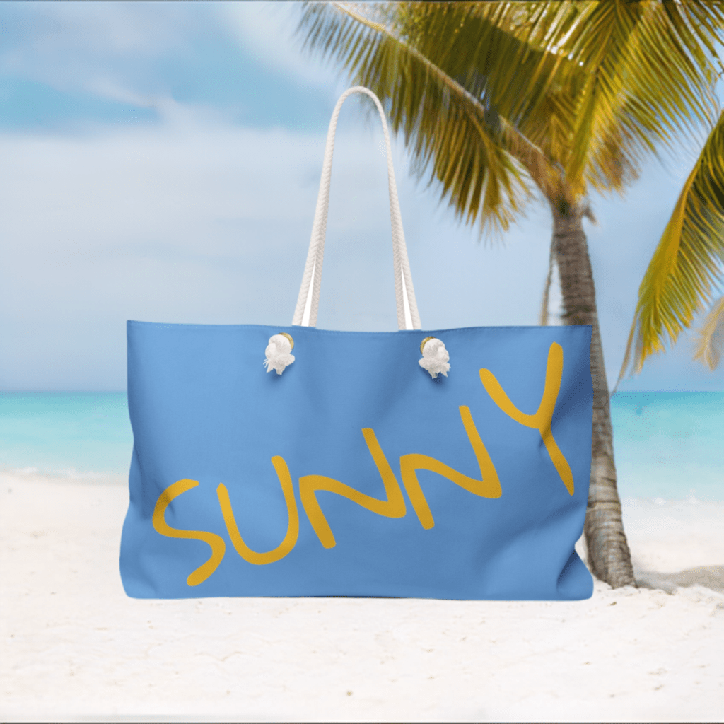 Sunny Beach Bag/Weekender Bag - Ruppy's Creations