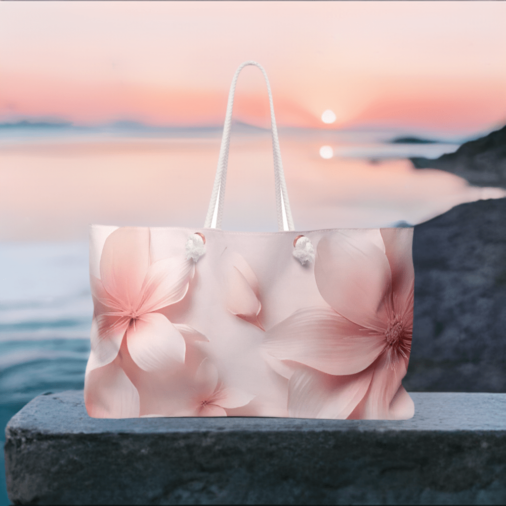 Pink Petals Weekender Bag - Ruppy's Creations