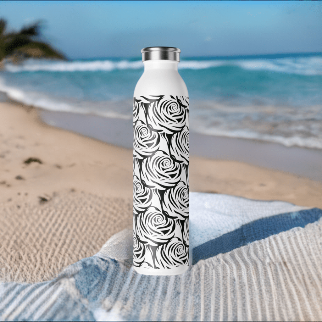 The Rose Slim Water Bottle - Ruppy's Creations