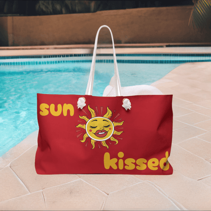 Sun Kissed Beach Bag/ Weekender Bag - Ruppy's Creations