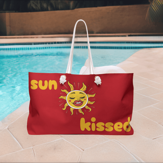 Sun Kissed Beach Bag/ Weekender Bag - Ruppy's Creations