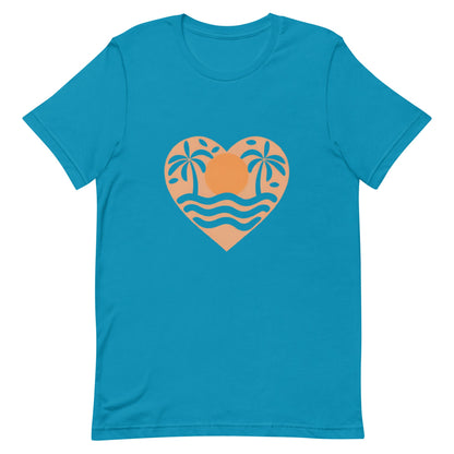 Heart of the Tropics Unisex t-shirt - Ruppy's Creations