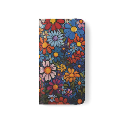 Hippie Floral Folio Case - Ruppy's Creations