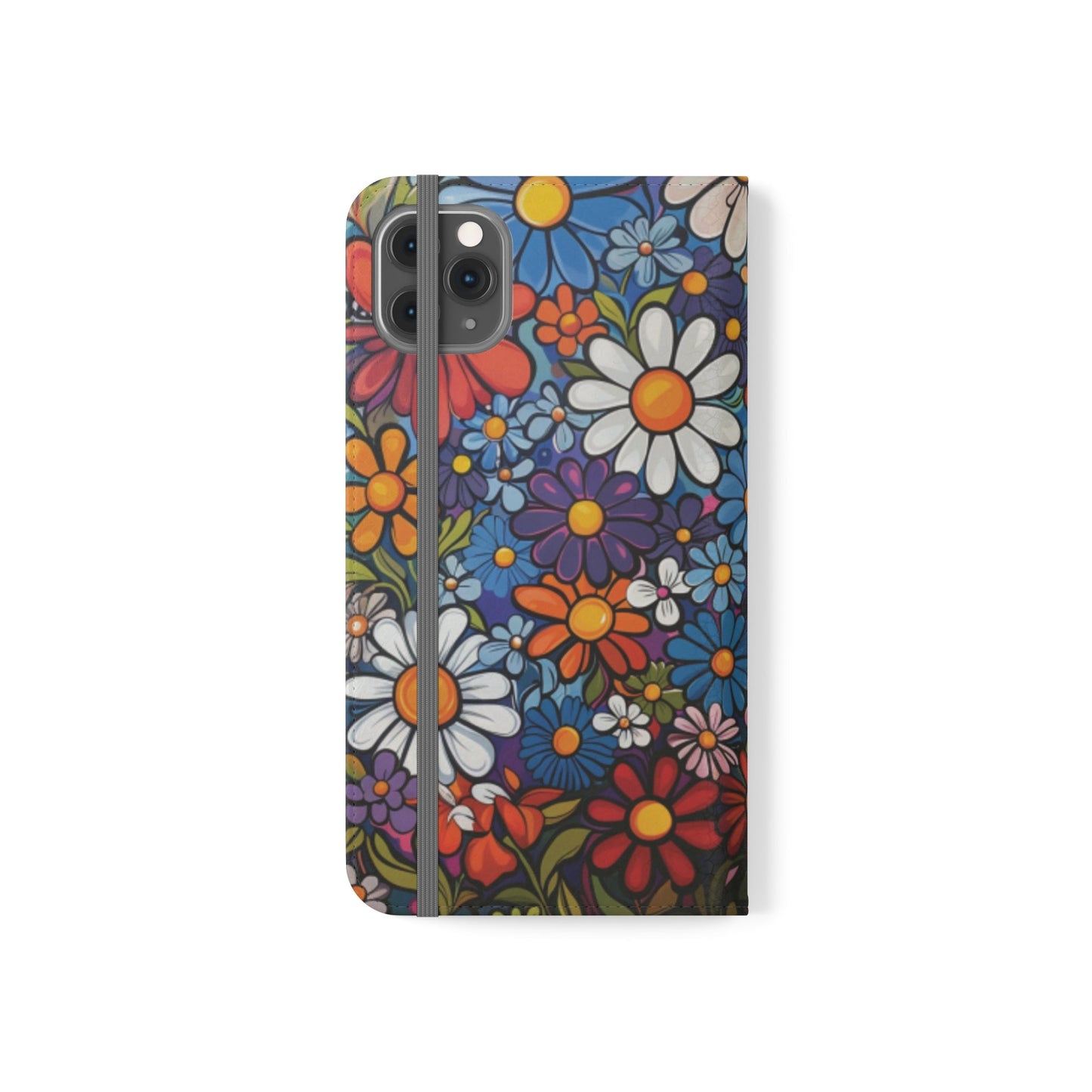 Hippie Floral Folio Case - Ruppy's Creations