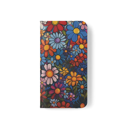 Hippie Floral Folio Case - Ruppy's Creations