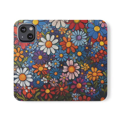 Hippie Floral Folio Case - Ruppy's Creations