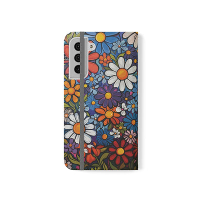 Hippie Floral Folio Case - Ruppy's Creations