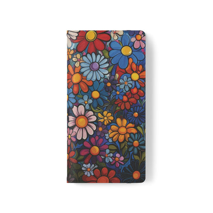 Hippie Floral Folio Case - Ruppy's Creations