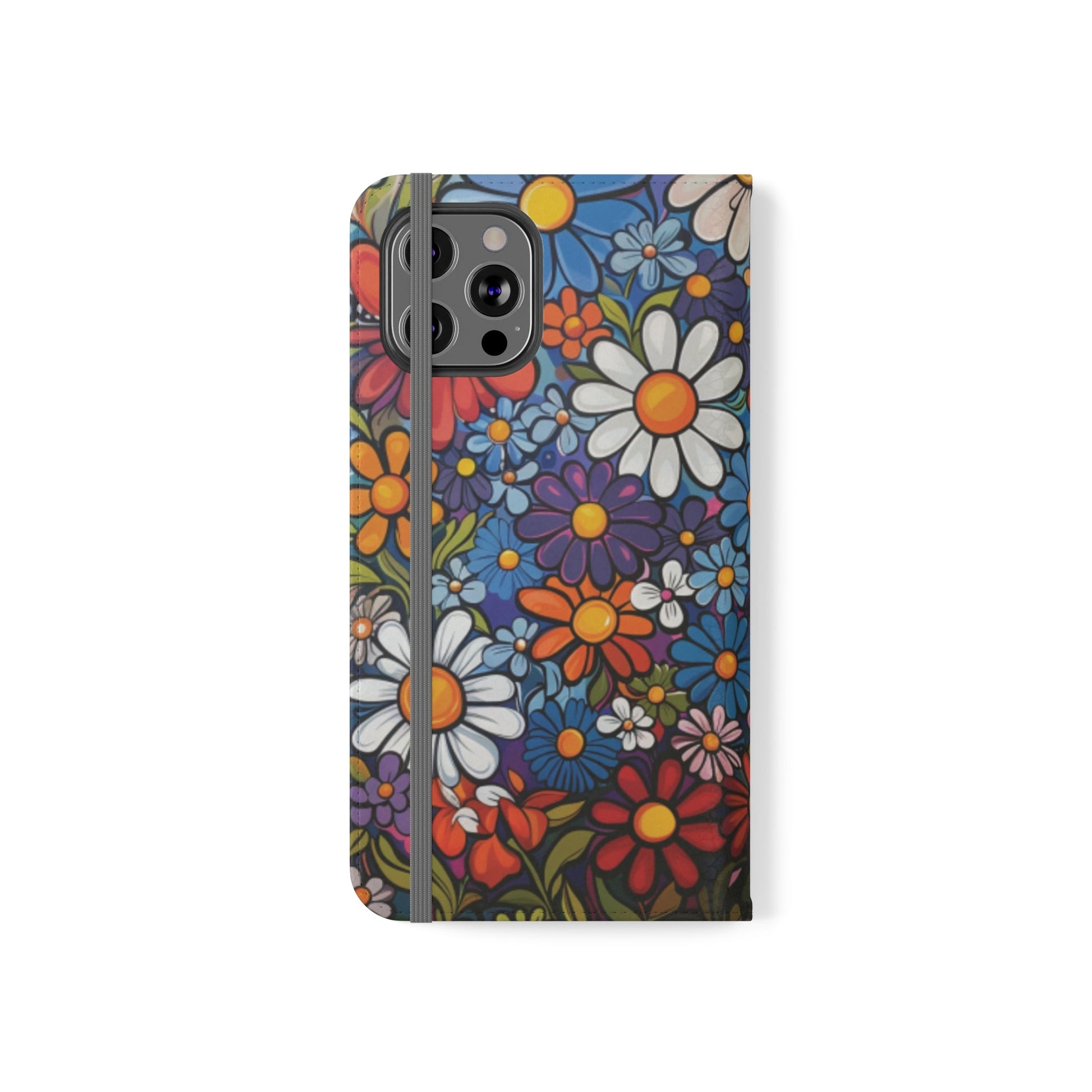 Hippie Floral Folio Case - Ruppy's Creations