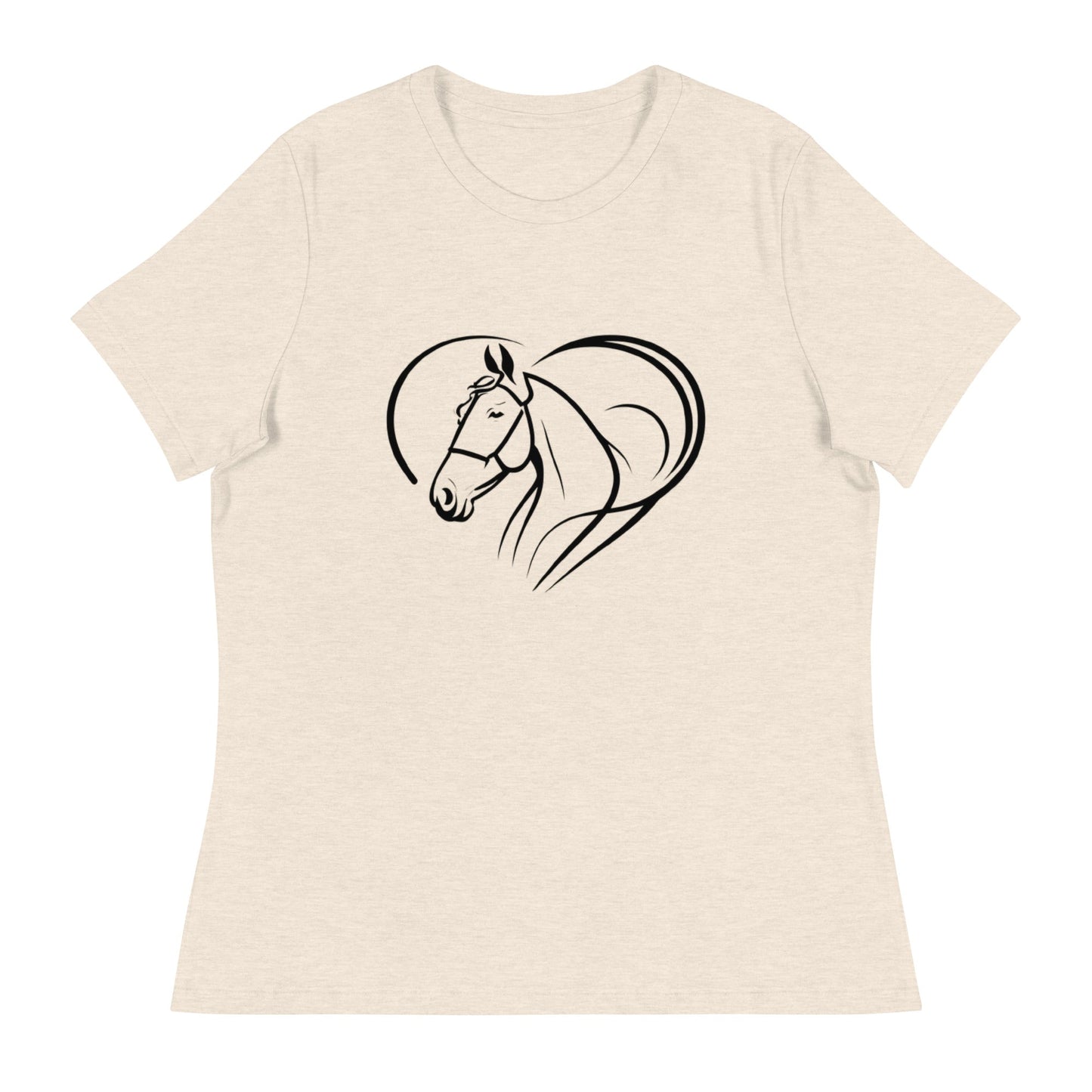 Horse Love Women's Relaxed T-Shirt - Ruppy's Creations