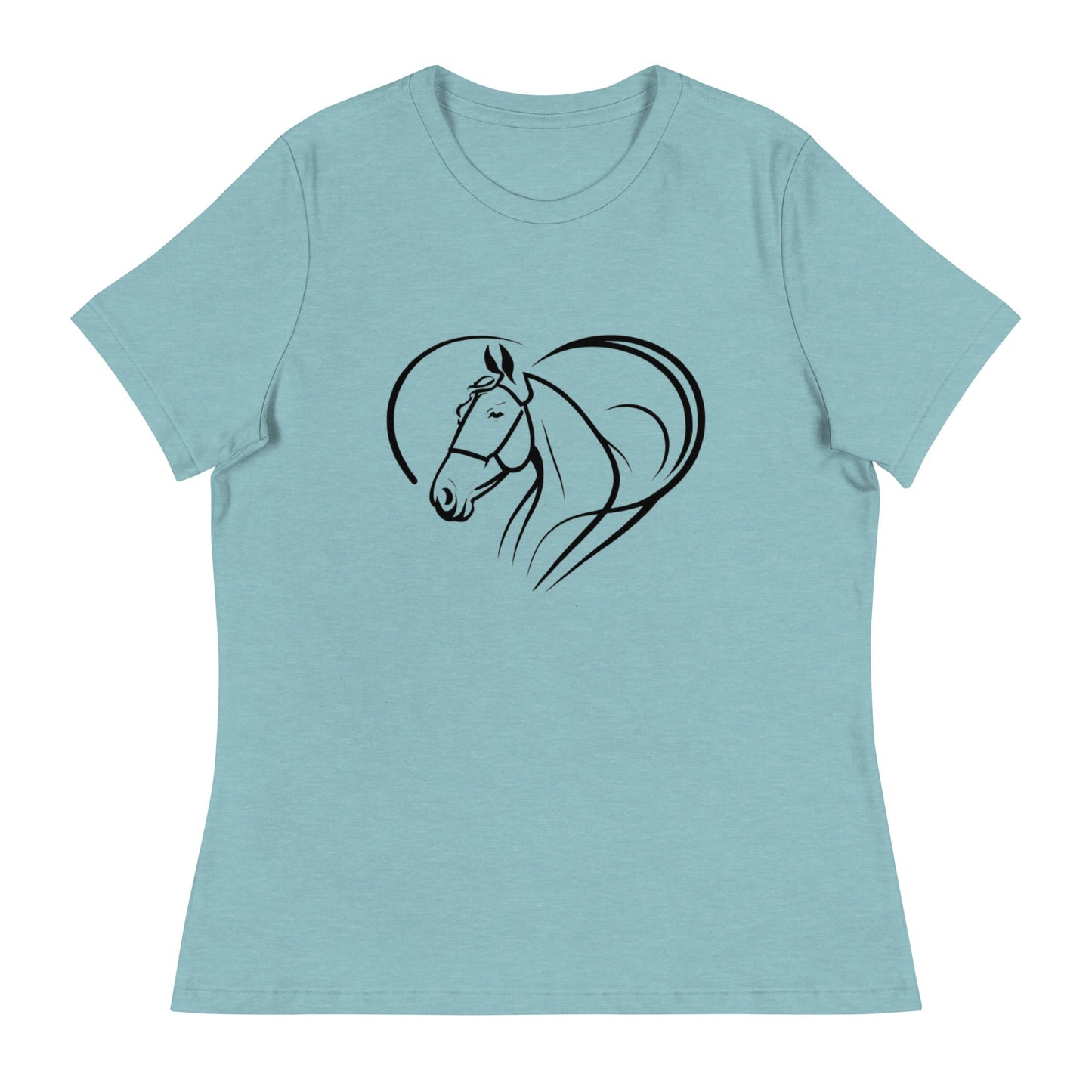 Horse Love Women's Relaxed T-Shirt - Ruppy's Creations