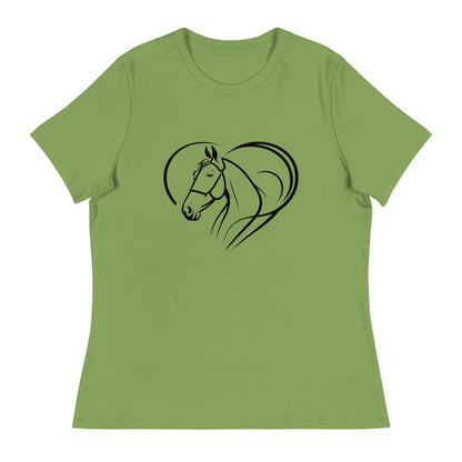 Horse Love Women's Relaxed T-Shirt - Ruppy's Creations