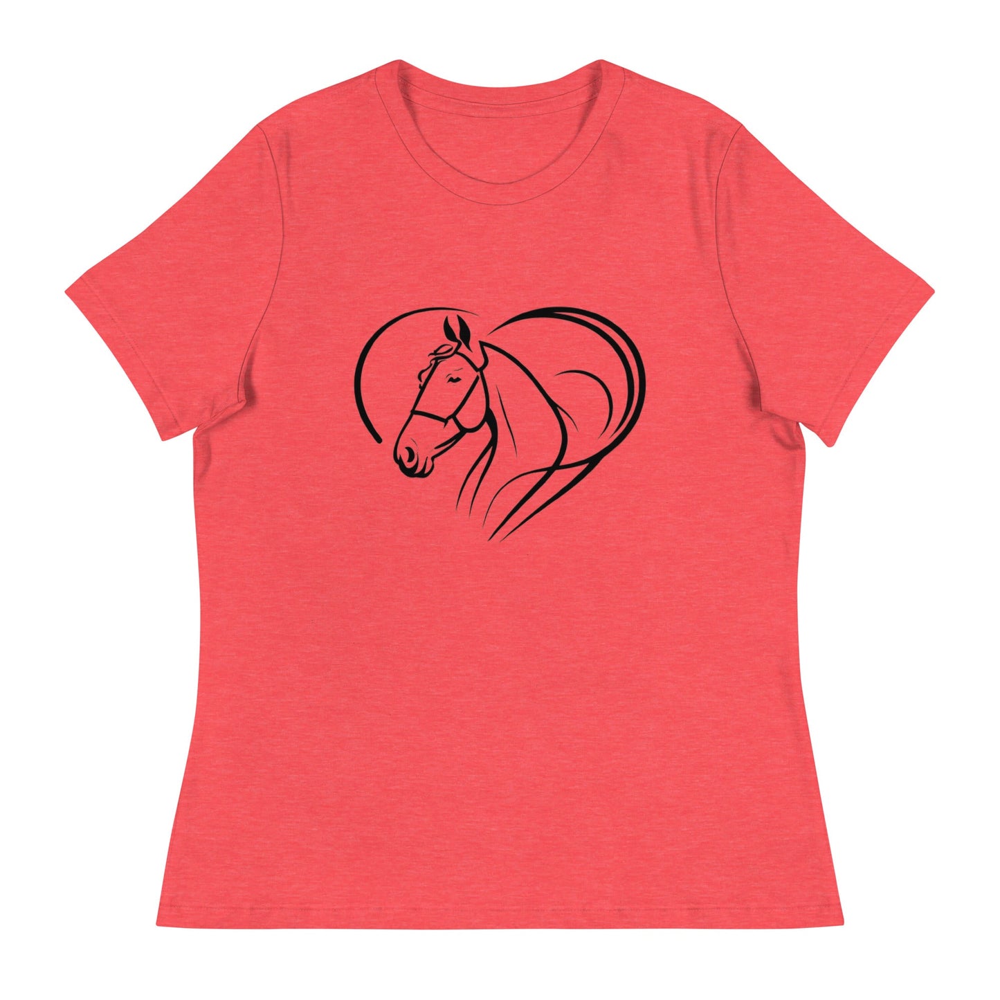 Horse Love Women's Relaxed T-Shirt - Ruppy's Creations