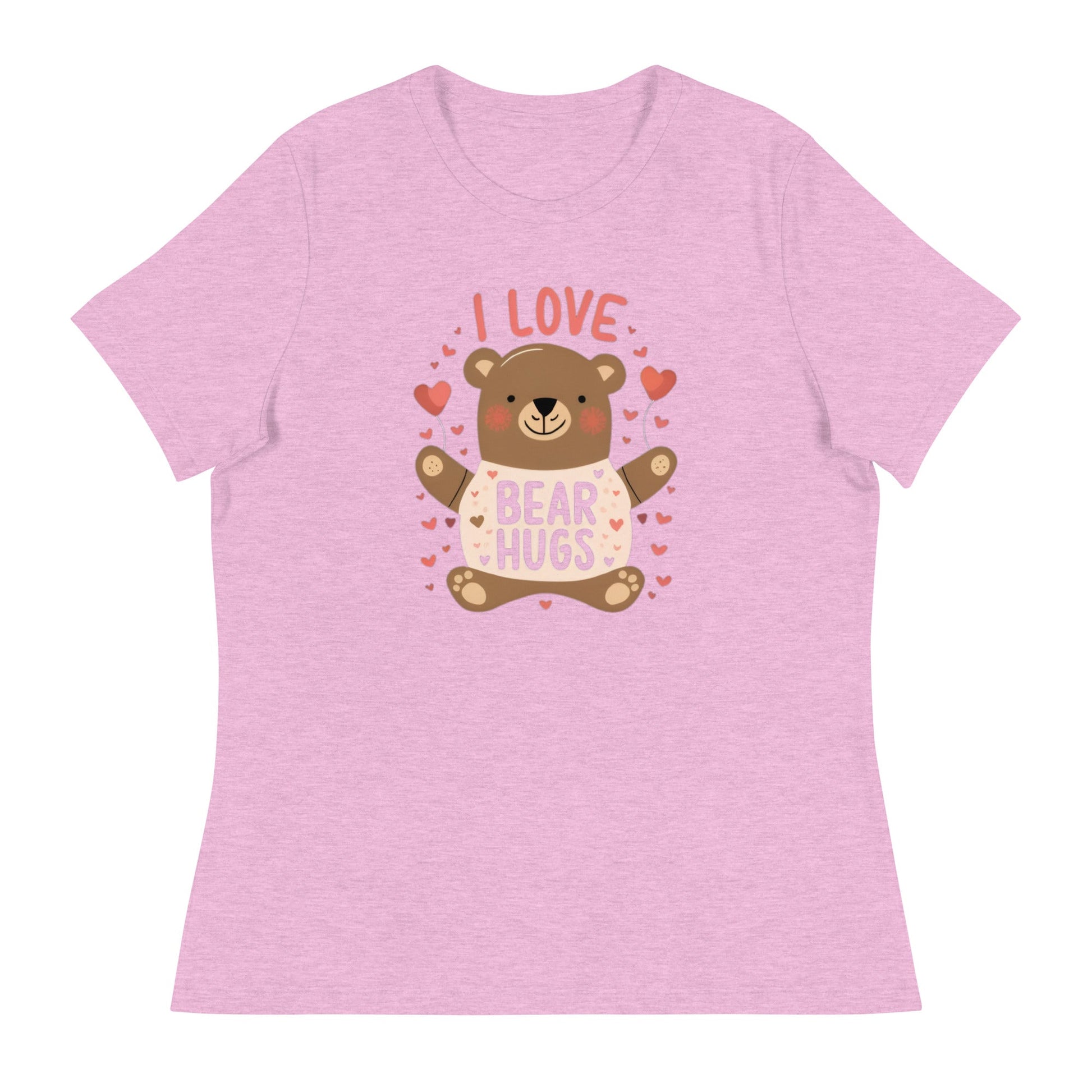 I Love Bear Hugs Women's Relaxed T-Shirt - Ruppy's Creations