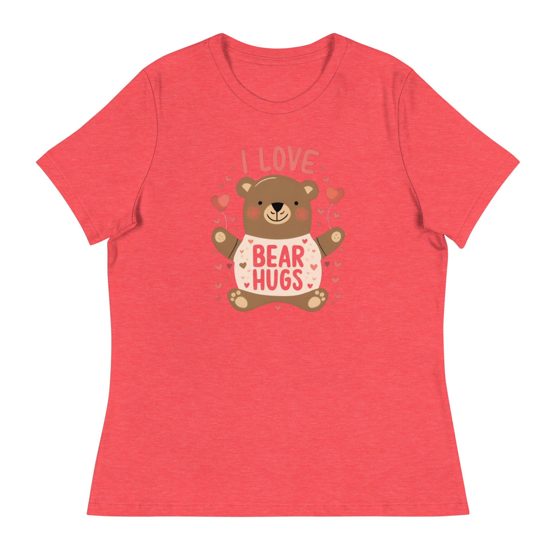 I Love Bear Hugs Women's Relaxed T-Shirt - Ruppy's Creations