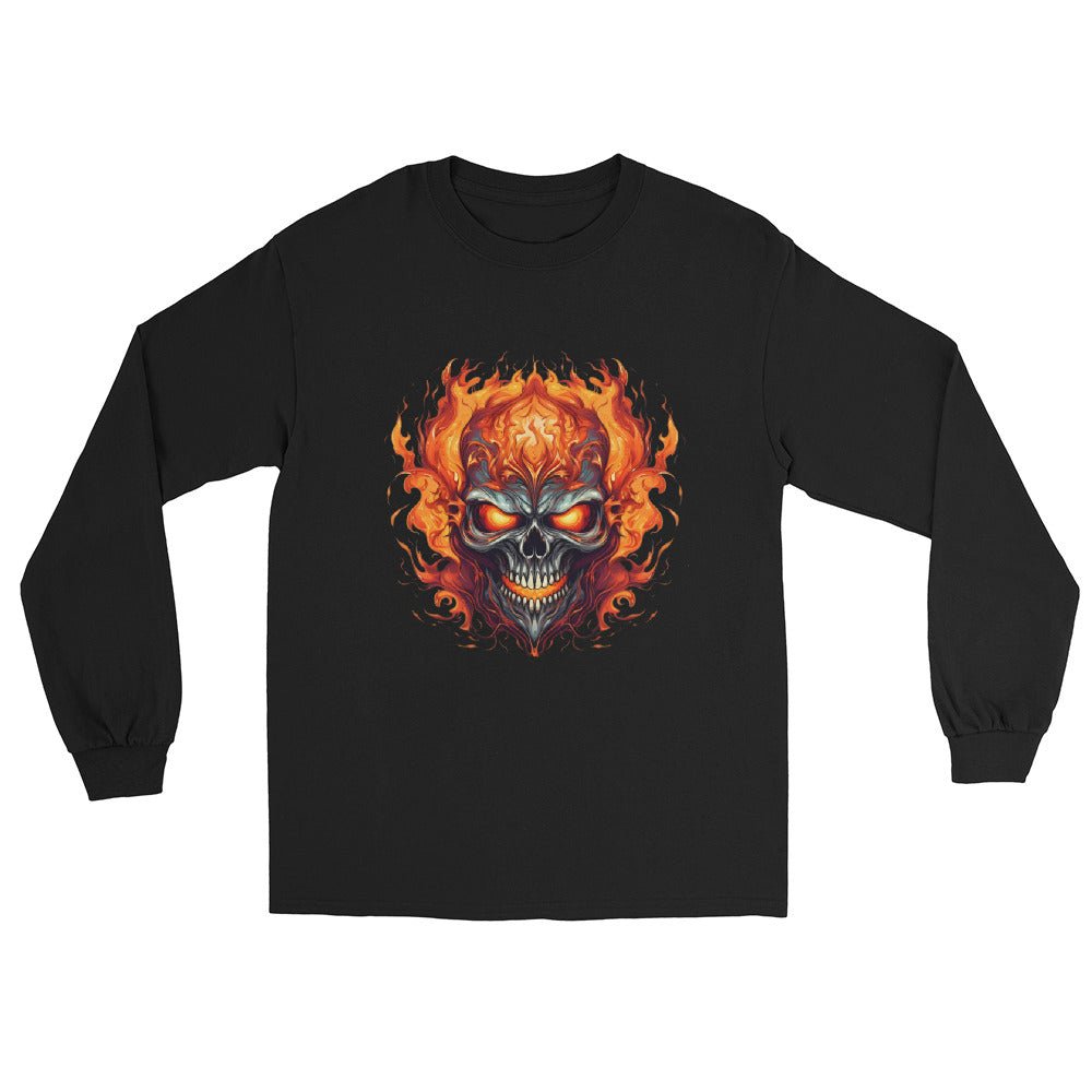 Men's Skull Graphic long sleeve tee