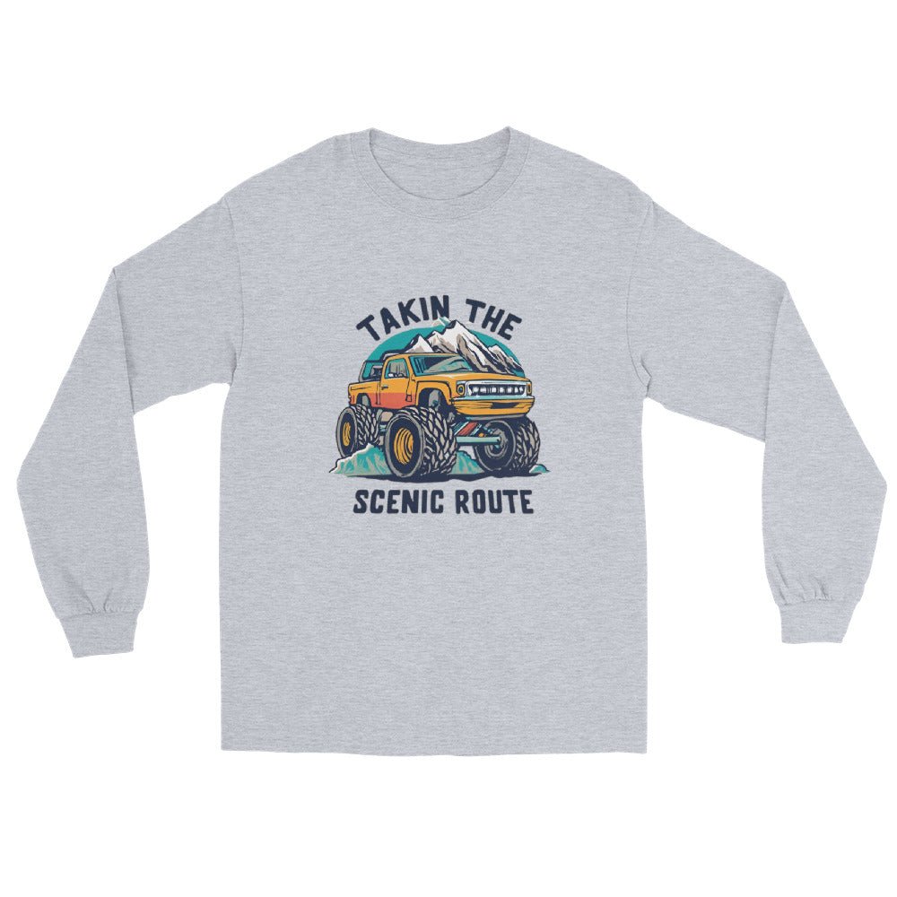 monster truck long sleeve shirt