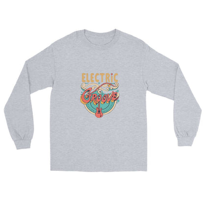 Electric Groove Men’s Long Sleeve Shirt (sizes up to 4x) - Ruppy's Creations