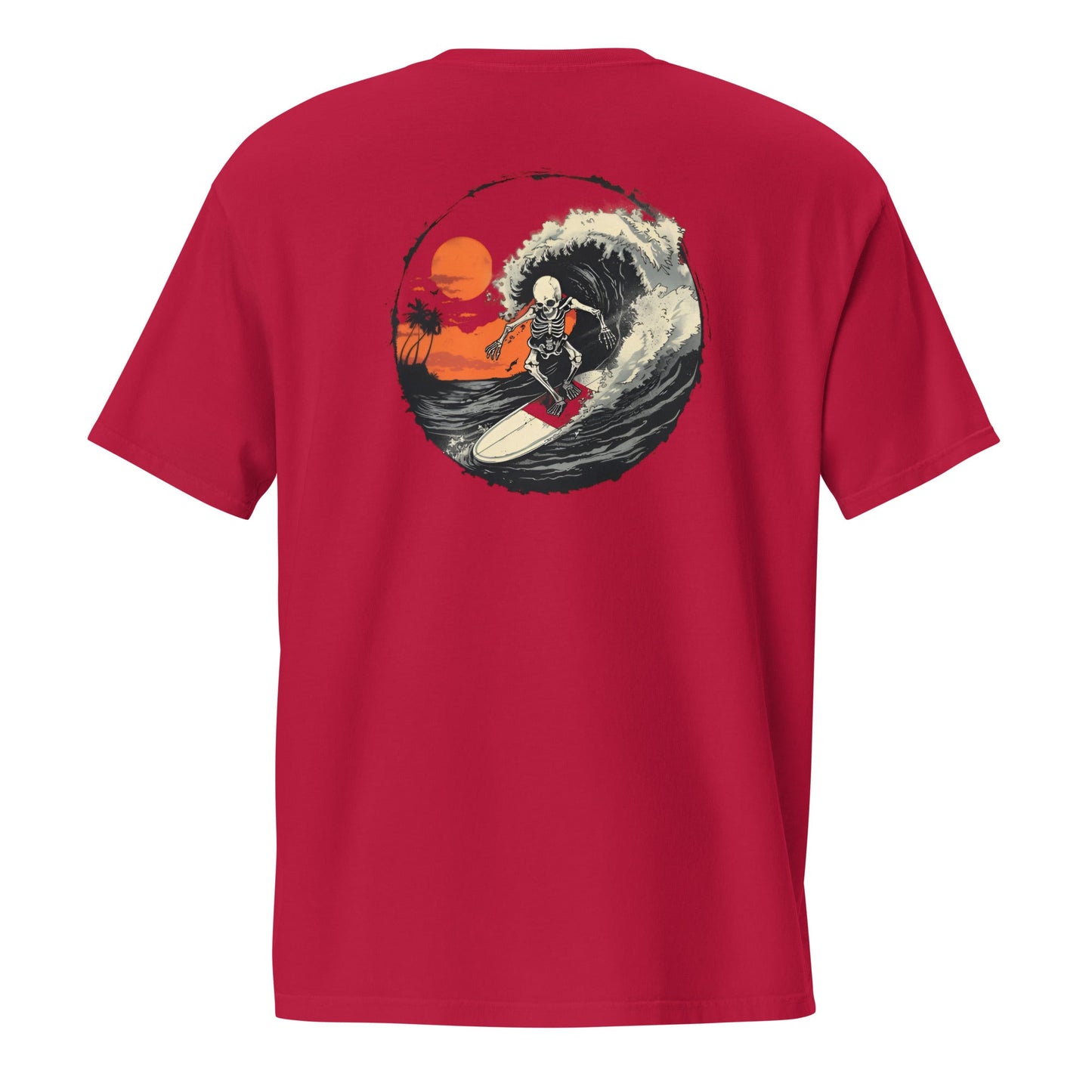 Men's Soul Surfing Skeleton Pocket T-shirt - Ruppy's Creations