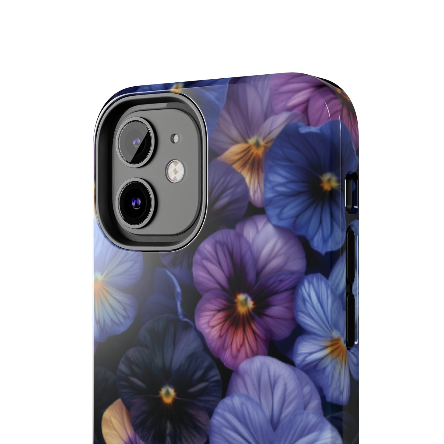 Pansy Flowers Tough iPhone Case - Ruppy's Creations