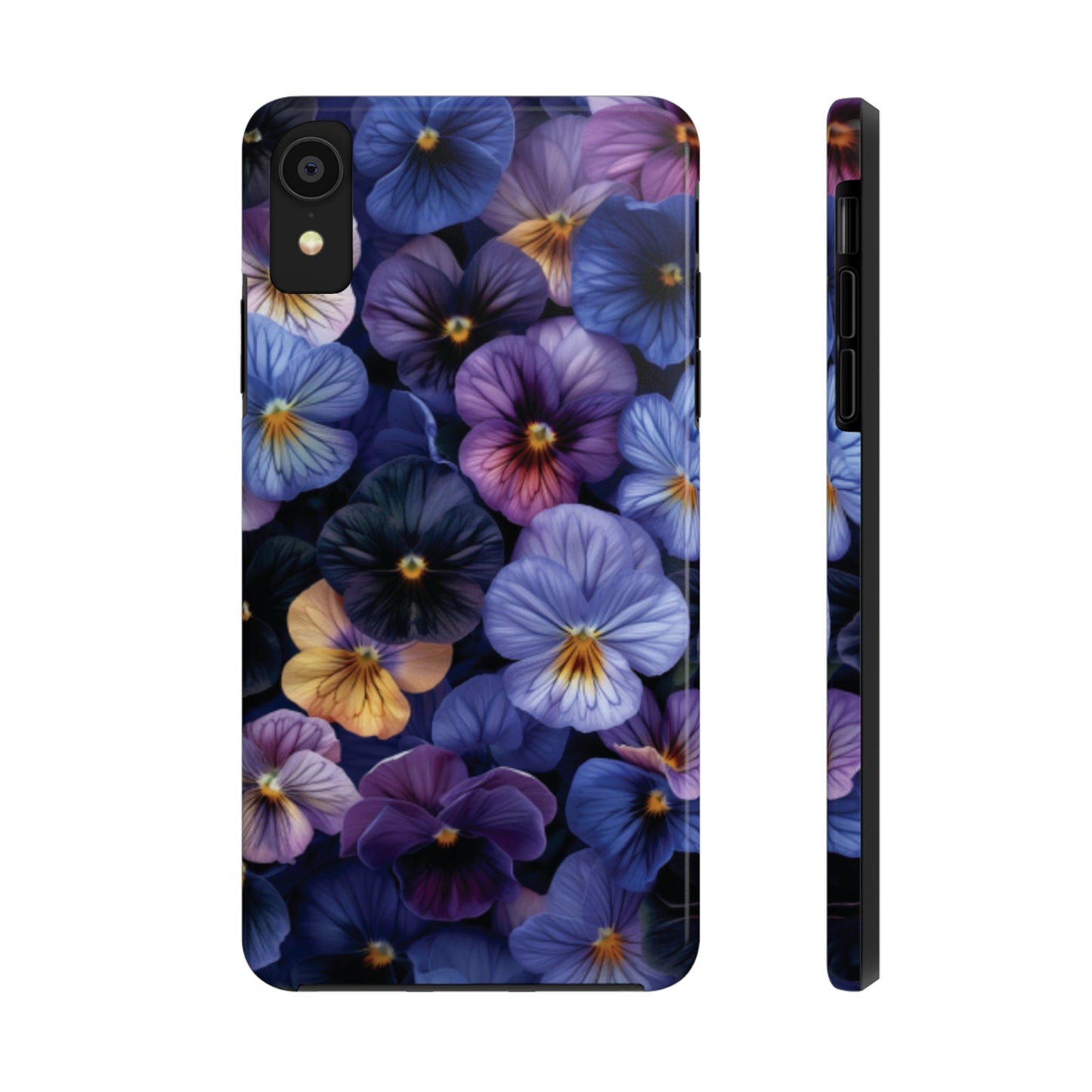 Pansy Flowers Tough iPhone Case - Ruppy's Creations