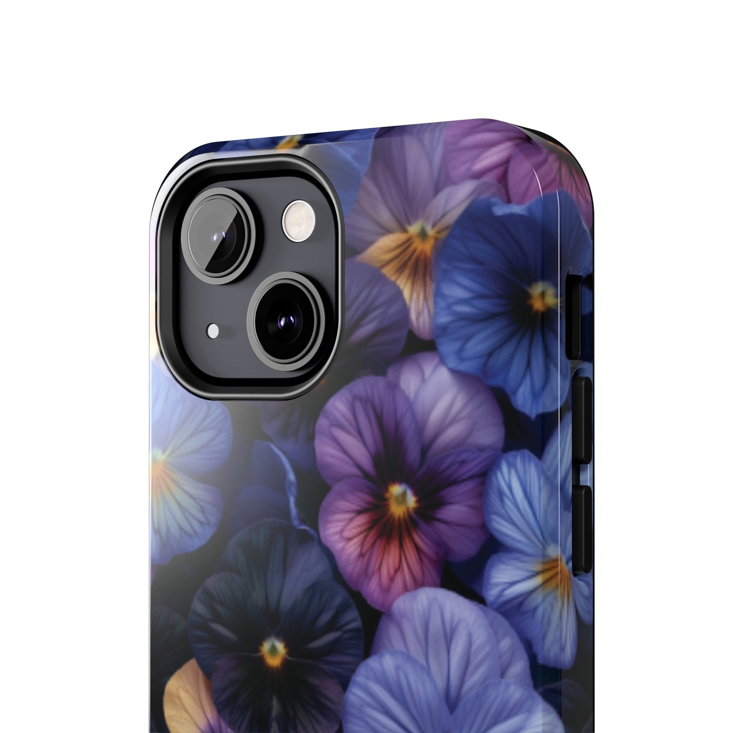 Pansy Flowers Tough iPhone Case - Ruppy's Creations