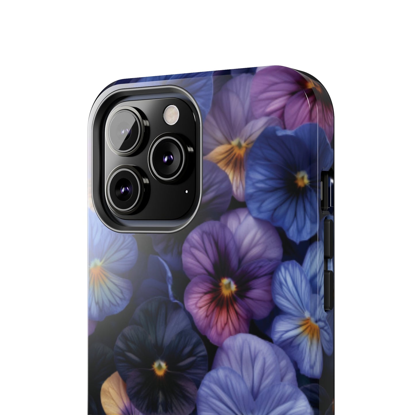 Pansy Flowers Tough iPhone Case - Ruppy's Creations