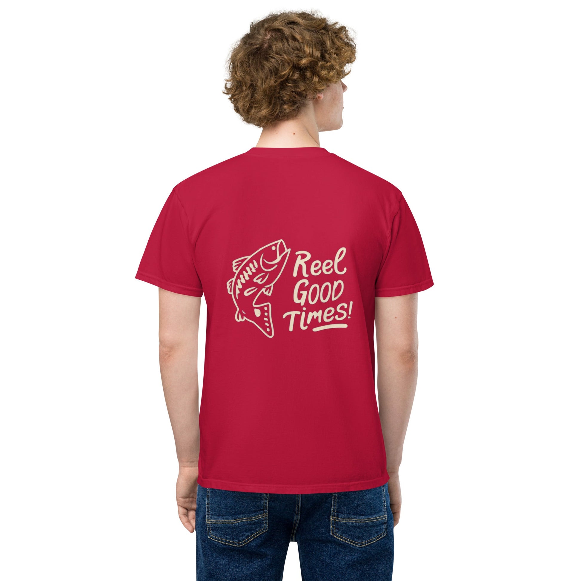 Reel Good Times Back-Print Pocket Tee - Ruppy's Creations