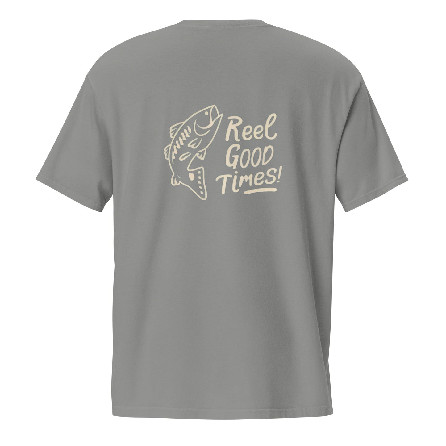 Reel Good Times Back-Print Pocket Tee - Ruppy's Creations