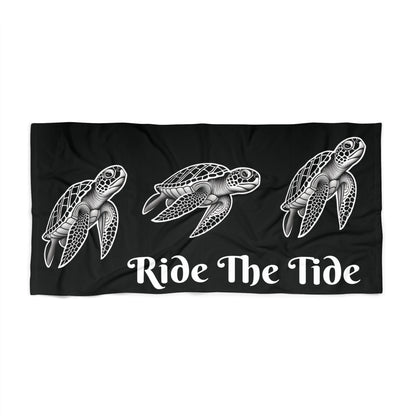 Ride The Tide Luxury Beach Towel - Ruppy's Creations