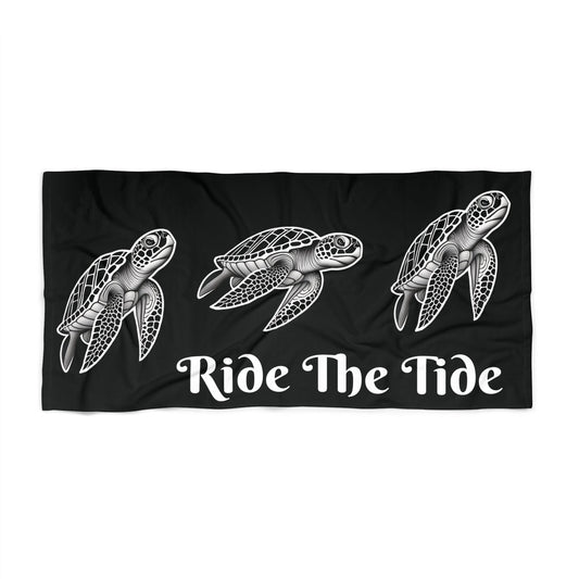 Ride The Tide Luxury Beach Towel - Ruppy's Creations