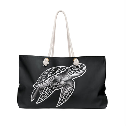 Ride the Tide Sea Turtle Beach/Weekender Bag - Ruppy's Creations