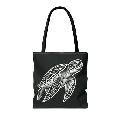 Ride The Tide Sea Turtle Tote Bag - Ruppy's Creations