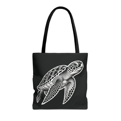 Ride The Tide Sea Turtle Tote Bag - Ruppy's Creations