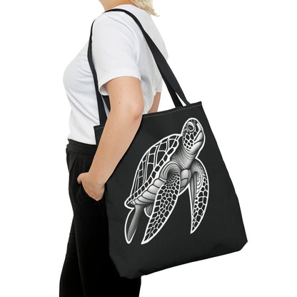 Ride The Tide Sea Turtle Tote Bag - Ruppy's Creations