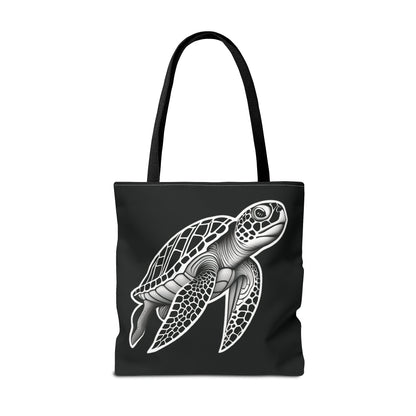 Ride The Tide Sea Turtle Tote Bag - Ruppy's Creations