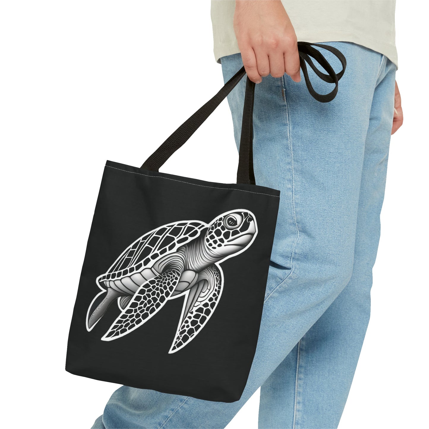 Ride The Tide Sea Turtle Tote Bag - Ruppy's Creations