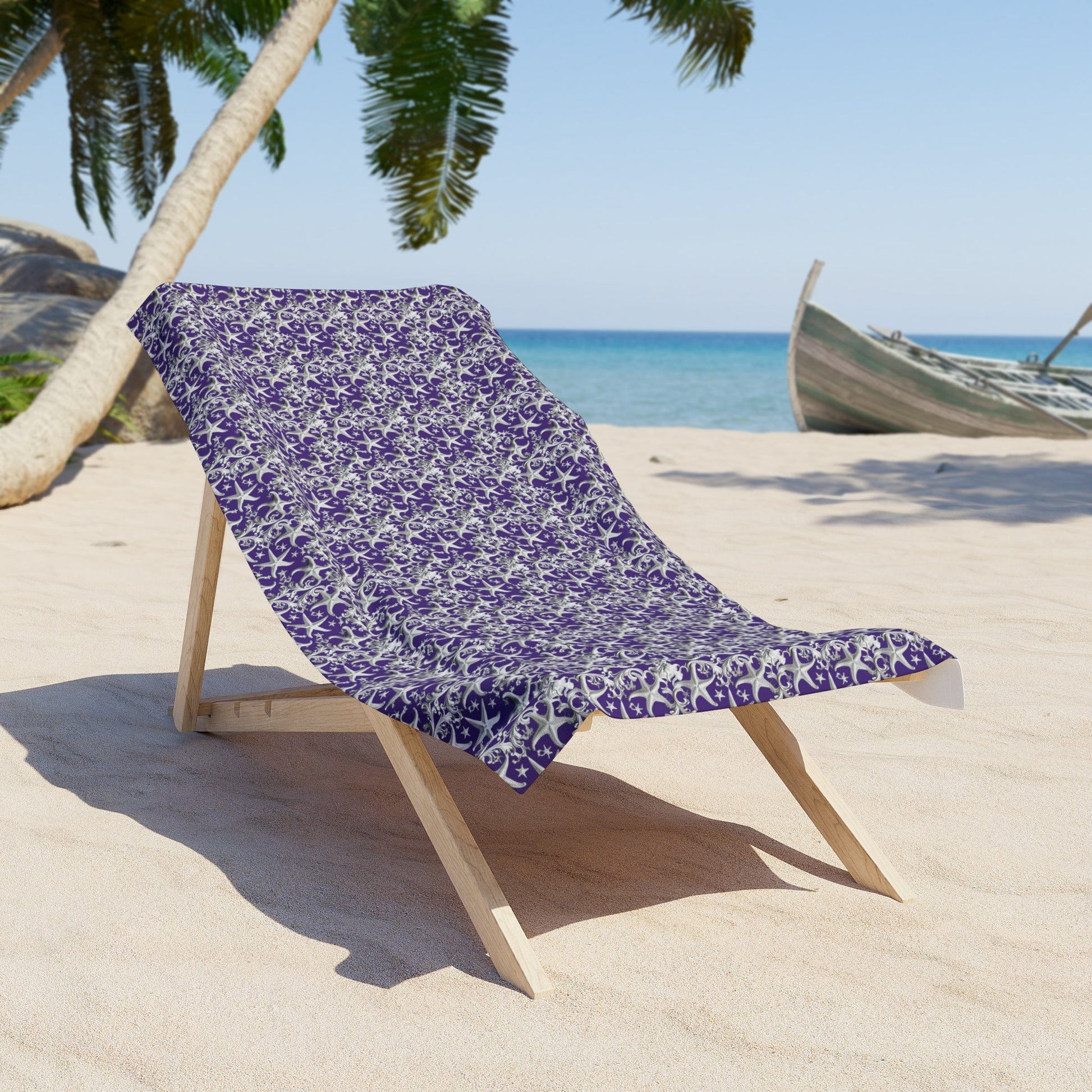 Rococo Art Starfish Beach Towel - Ruppy's Creations