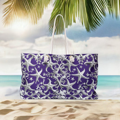 Rococo Art Starfish Beach/Weekender Bag - Ruppy's Creations