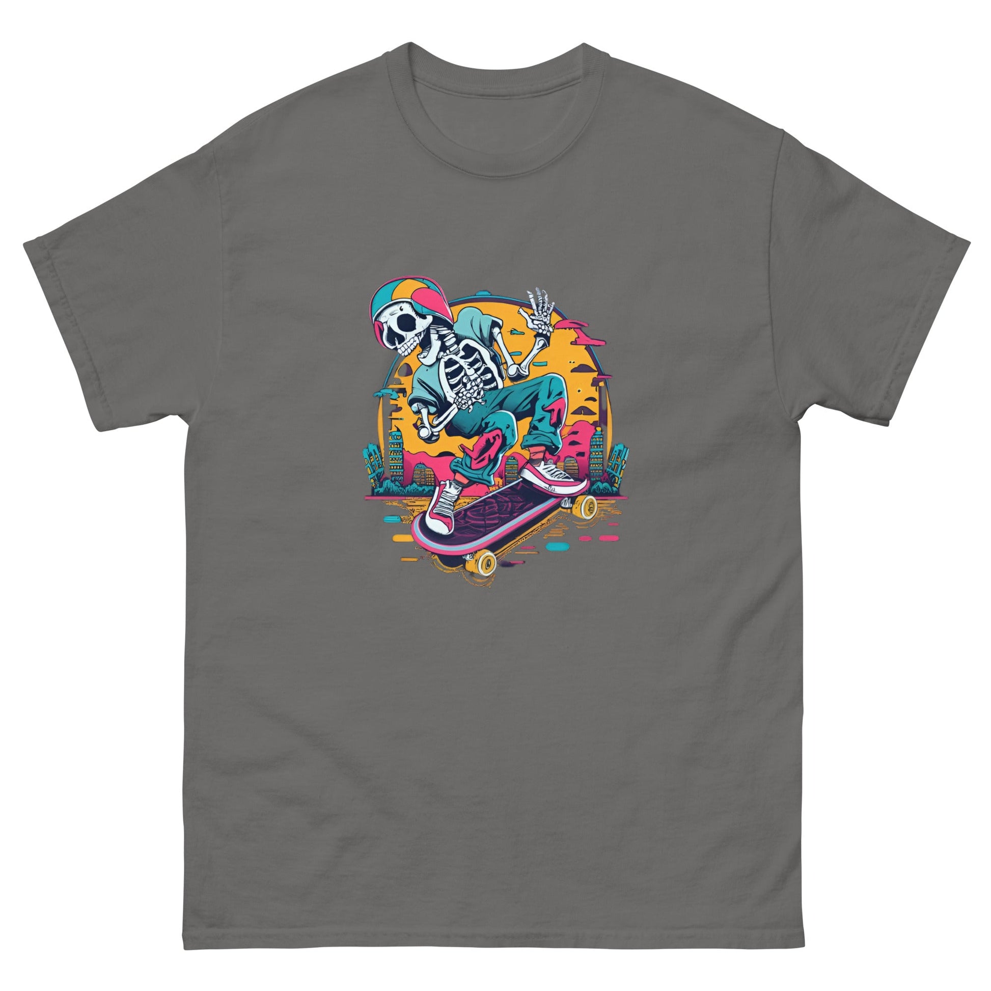 Skateboard Skeleton Men's classic tee - Ruppy's Creations