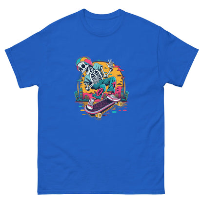 Skateboard Skeleton Men's classic tee - Ruppy's Creations