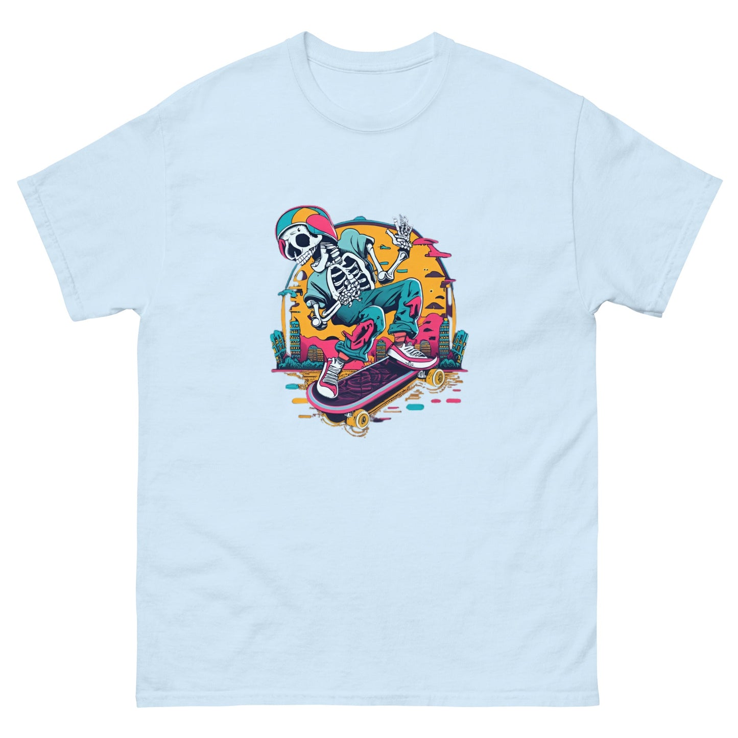 Skateboard Skeleton Men's classic tee - Ruppy's Creations