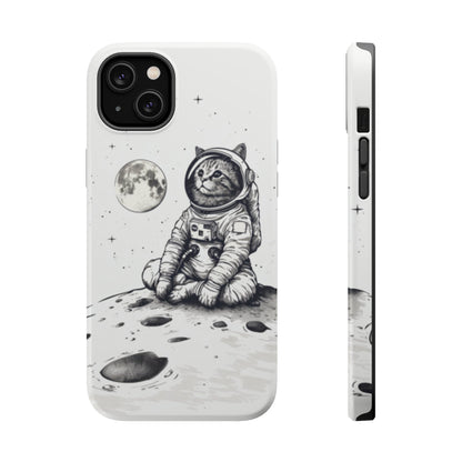 Space Cat MagSafe Tough iPhone Case - Ruppy's Creations